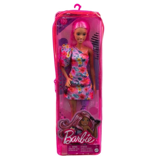 Picture of Lalka Barbie Mattel Lalka Barbie Fashionistas Sukienka na jedno ramię / Proteza nogi HBV21 MATTEL