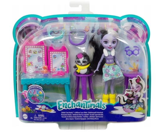 Picture of Mattel Lalka Enchantimals Toaletka Sage Skunk