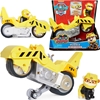 Picture of PAW Patrol , Moto Pups Rubble’s Deluxe Pull Back Motorcycle Vehicle with Wheelie Feature and Figure