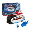 Picture of PAW Patrol Aqua Pups Whale Patroller Team Vehicle with Chase Action Figure, Toy Car and Vehicle Launcher, Kids Toys for Ages 3 and up