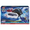 Picture of PAW Patrol Aqua Pups Whale Patroller Team Vehicle with Chase Action Figure, Toy Car and Vehicle Launcher, Kids Toys for Ages 3 and up