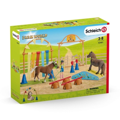 Attēls no Schleich Farm World        42481 Pony Agility Training