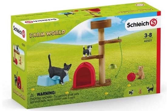 Picture of Schleich Farm World        42501 Playtime for cute cats