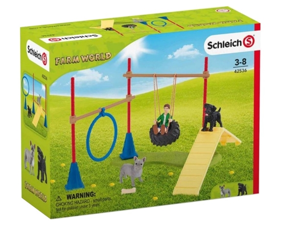 Picture of Schleich Farm World        42536 Puppy Agility Training