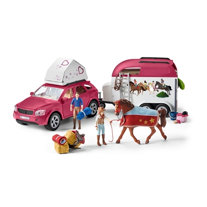 Attēls no Schleich Horse Club        42535 Horse Adventure w. Car & Trailer