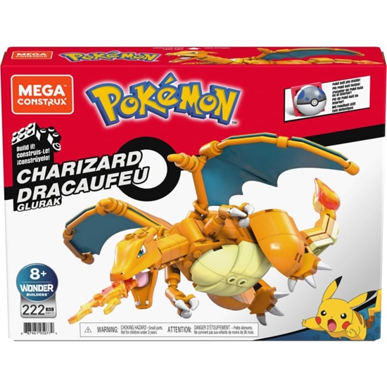 Изображение Mega Bloks Charizard Pokemon do zbudowania GWY77