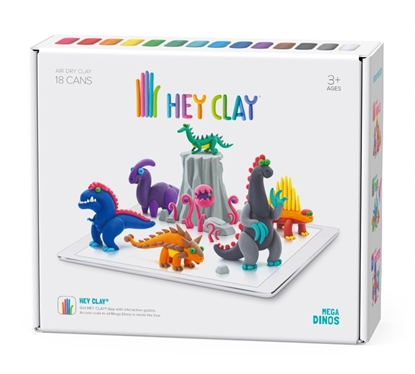 Изображение Tm Toys HEY CLAY MASA PLASTYCZNA MEGA DINOS