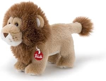 Picture of Trudi 51247 Trudini Plush Toy Lion Approx. 13 cm, Size XS, Fluffy Soft Toy with Soft Materials, Plus