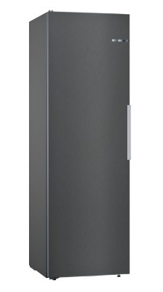 Picture of Bosch Serie 4 KSV36VXEP fridge Freestanding 346 L E Black, Stainless steel