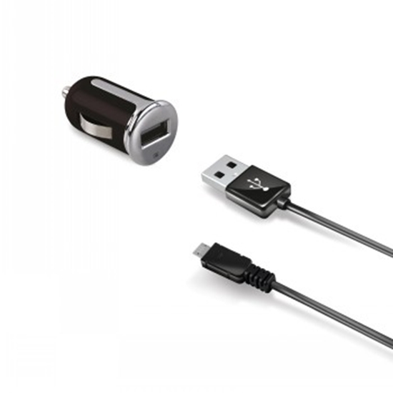 Picture of CELLY CAR CHARGER TURBO + USBMICRO CABLE 