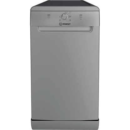 Picture of Dishwasher | DF9E 1B10 S | Free standing | Width 45 cm | Number of place settings 9 | Number of programs 6 | Energy efficiency class F | Silver