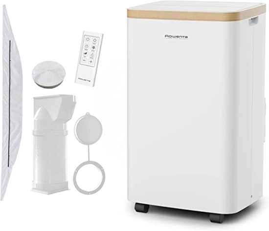 Picture of Ecost Customer Return, Rowenta Turbo ECO Sense+ AU5620F0 portable air conditioner 63.5 dB White