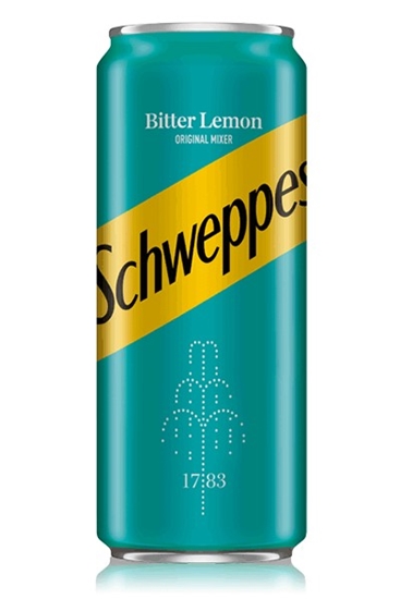 Picture of Gāzēts dzēriens SCHWEPPES Bitter Lemon, bundžā, 0.33l