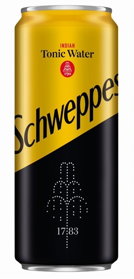 Picture of Gāzēts dzēriens SCHWEPPES Tonic Water, bundžā, 0.33l