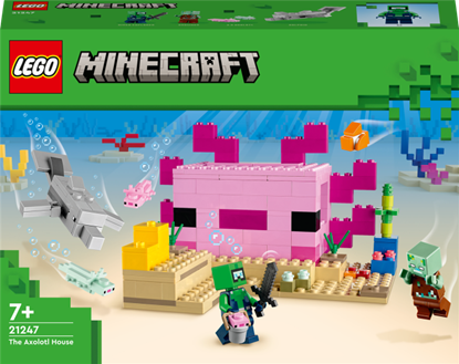 Изображение LEGO Minecraft 21247 The Axolotl House