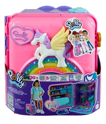 Picture of Mattel Polly Pocket Wakacyjny kurort Walizka Hkv43