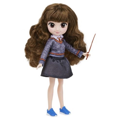 Изображение Wizarding World Harry Potter, 8-inch Brilliant Hermione Granger Doll Gift Set with 5 Accessories and 2 Outfits, Kids Toys for Ages 5 and up