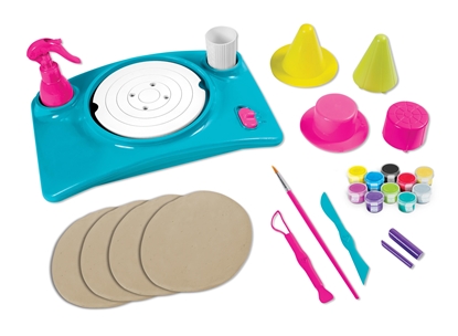 Picture of Cool Maker , Pottery Studio, Clay Pottery Wheel Craft Kit for Kids Aged 6 and Up (Edition May Vary)