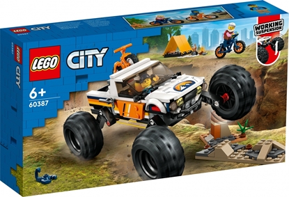 Attēls no Konstruktorius LEGO City 4x4 nuotykiai bekele 60387