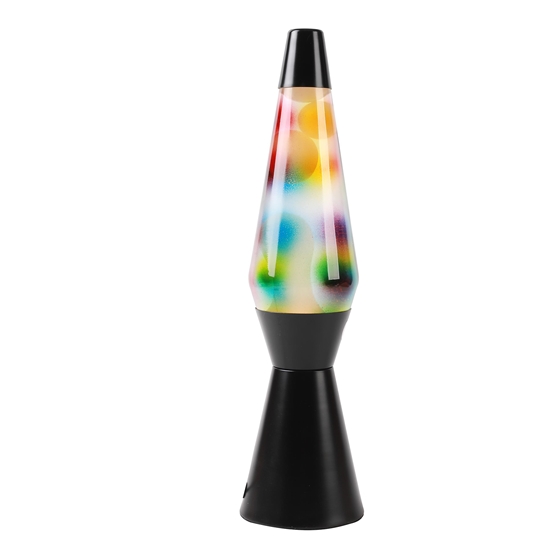 Picture of Lavas lampa Itotal 36 cm Rainbow Wax AW24, krāsaina