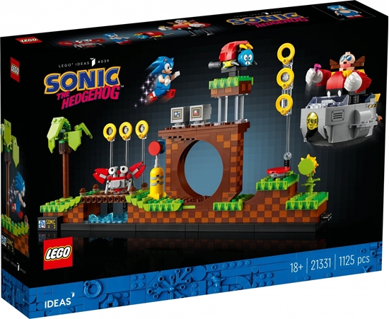 Изображение LEGO 21331 Sonic the Hedgehog Green Hill Zone Constructor