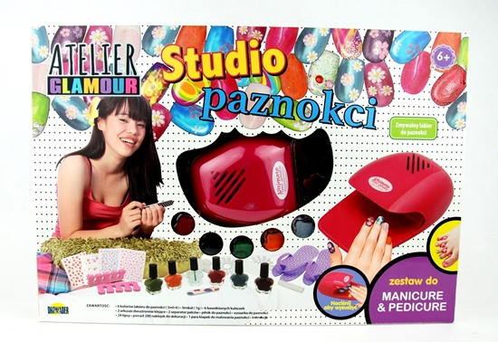 Изображение Dromader Zestaw do manicure Atelier Glamour Studio paznokci