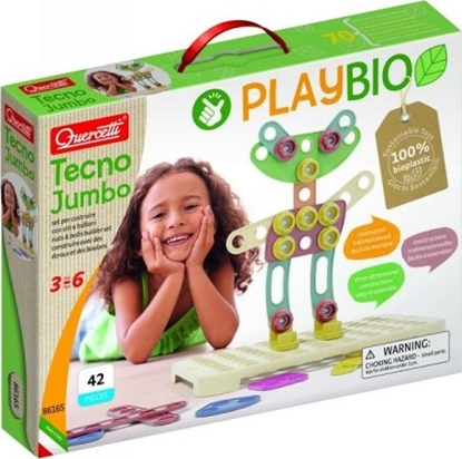 Изображение Quercetti Zestaw konstrukcyjny Playbio Tecno Jumbo