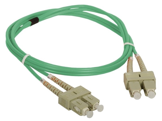 Picture of Alantec FO Patch cord MM OM3 SC-SC duplex 50/125 2.0m (FOC-SCSC-5MMD-2-3)