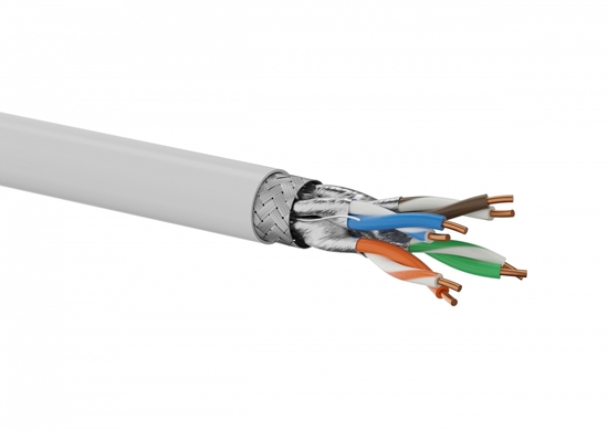 Picture of Alantec Kabel S/FTP kat.7A euroclass Dca LSOH 4x2x23AWG 1500 MHz (10Gb/s) 500m 25 lat gwarancji ALANTEC, badanie jakości laboratorium INTERTEK (USA)