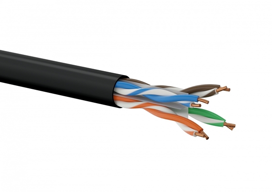 Picture of Alantec Kabel U/UTP kat.6 PE 4x2x23AWG 305m ZEWNĘTRZNY ŻELOWANY