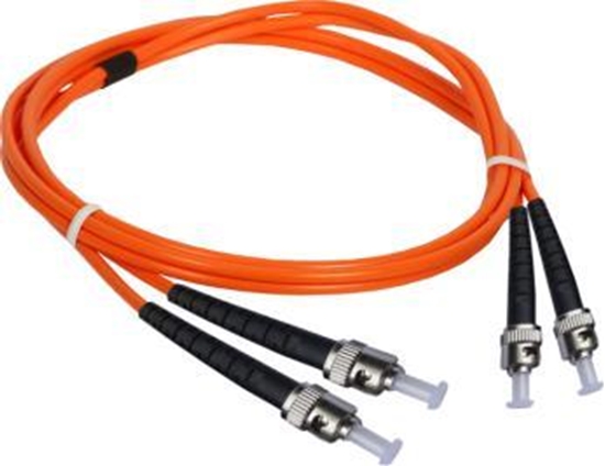 Picture of Alantec Patch cord MM OM2 ST-ST duplex 50/125 3.0m ALANTEC - ALANTEC