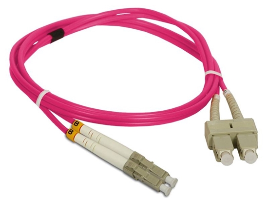 Picture of Alantec Patch cord MM OM4 LC-SC duplex 50/125 1.0m ALANTEC - ALANTEC