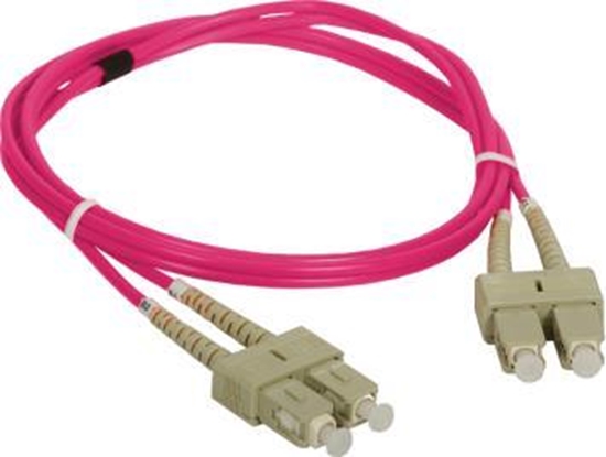 Picture of Alantec Patch cord MM OM4 SC-SC duplex 50/125 2.0m ALANTEC - ALANTEC