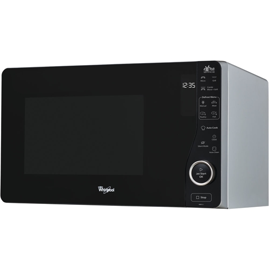 Picture of Whirlpool MWF 421 SL microwave Countertop Combination microwave 25 L 800 W Black, Silver