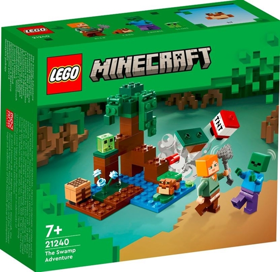 Picture of Konstruktorius LEGO Minecraft Nuotykis pelkėje 21240