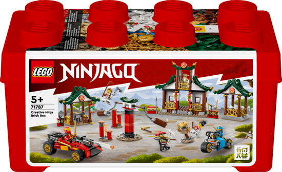 Picture of Konstruktorius LEGO Ninjago Kūrybiška nindzių kaladėlių dėžutė 71787