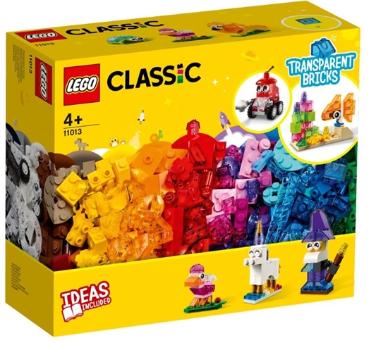 Picture of LEGO 11013 Creative Transparent Bricks Construction