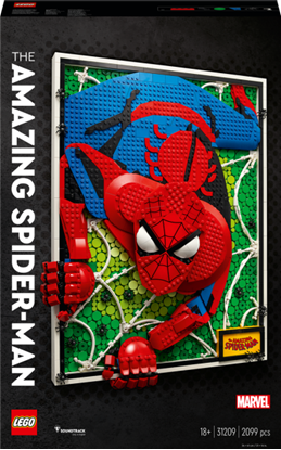 Attēls no LEGO ART 31209 The Amazing Spider-Man