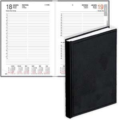 Picture of Dienasgrāmata PRESTIGE 2026g. Melna (black) BALTS